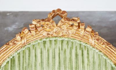 Important Pair of Georgian Gilt Armchairs