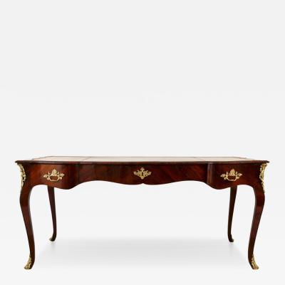 Imposing French 19th Century Mahogany Writing Desk