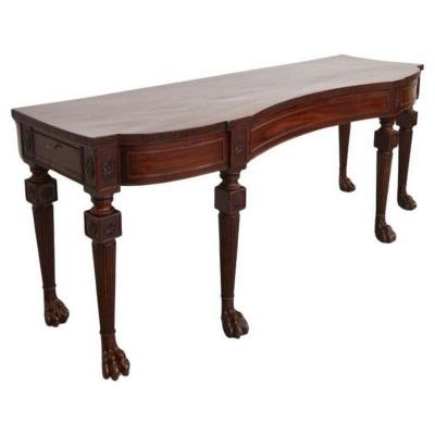 Impressive Irish Country House Regency Hall Table