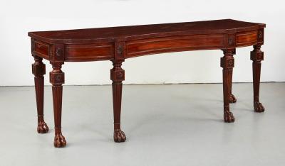 Impressive Irish Country House Regency Hall Table