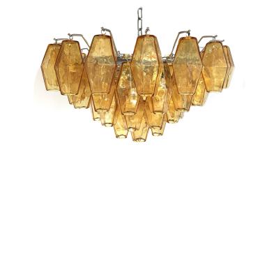 Impressive Murano Glass Sputnik Chandelier poliedro