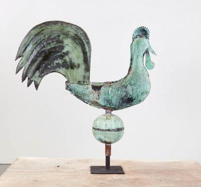 Impressive Rooster Weathervane