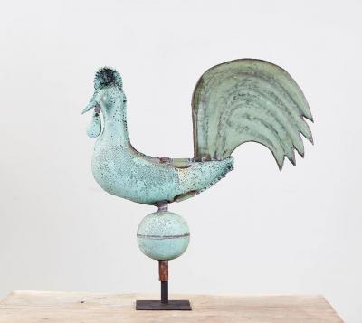 Impressive Rooster Weathervane