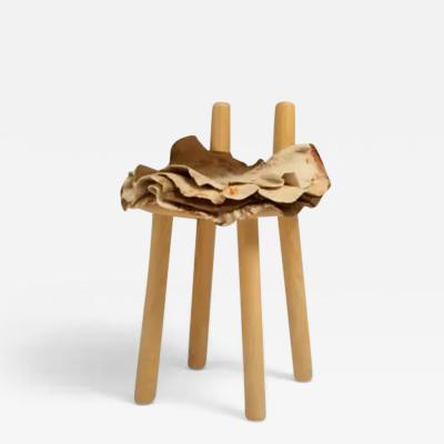 In s Schertel Gaud rio Little Chair in Wool and Wood by In s Schertel Brazil 2020