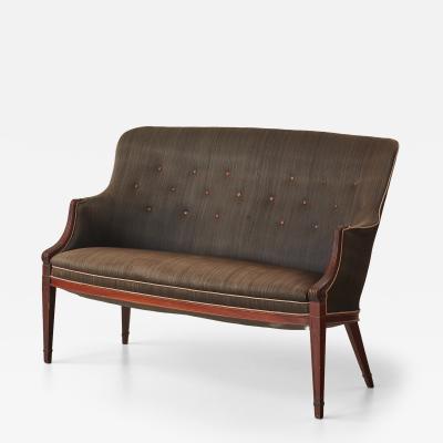 In the style of Frits Henningsen settee 1940s