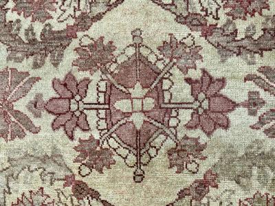 Indian Carpet Tabriz Design Knotted Wool Rug Early 21st Century