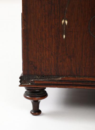 Indian Inlaid Table Top Cabinet