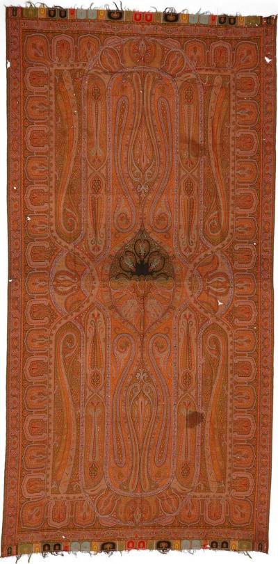 Indian Kashmir wool shawl