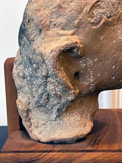 Indian Terracotta Sculpted Head Gupta Period