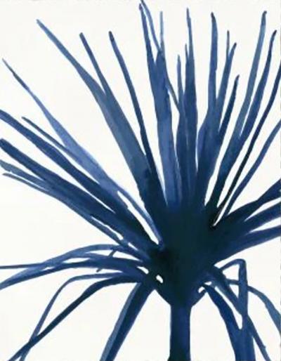 Indigo Blue Exotic Foliage II