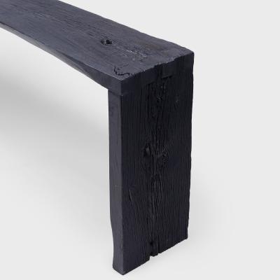 Indigo Reclaimed Elm Waterfall Table