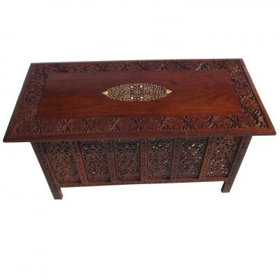 Indonesian Fret Work Alter Console Table