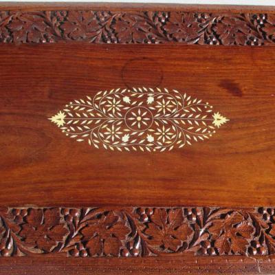 Indonesian Fret Work Alter Console Table