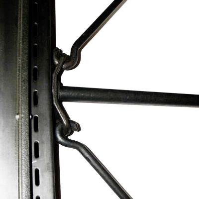 Industrial 1912 Carnegie Library Freestanding Steel Bookshelf