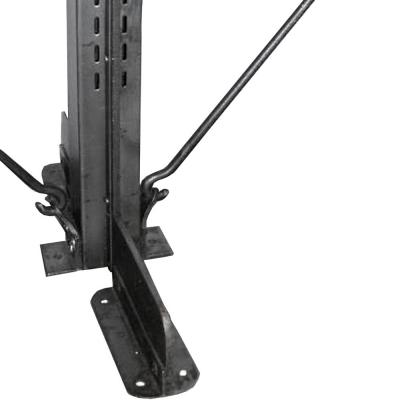 Industrial 1912 Carnegie Library Freestanding Steel Bookshelf