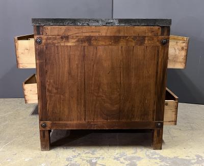 Industrial Double Sided Pine Chest of Drawers