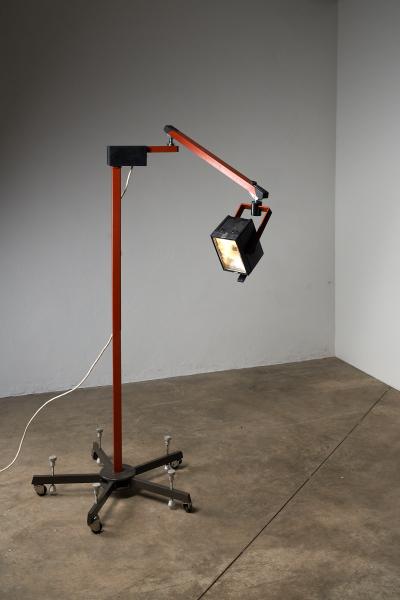 Industrial Medical Pivot Floor Lamp 1960s