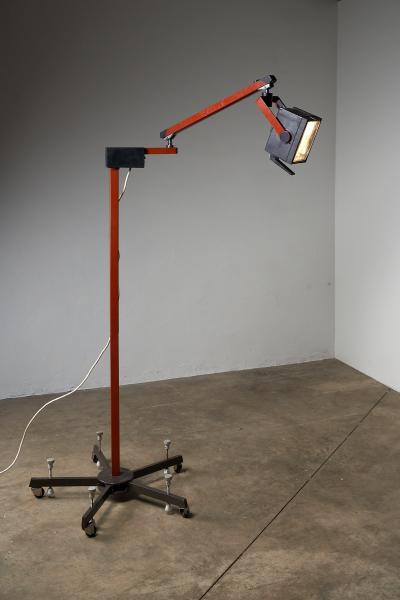 Industrial Medical Pivot Floor Lamp 1960s