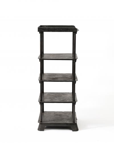 Industrial Metal Shelf United States c 1940