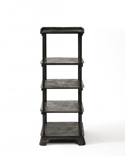 Industrial Metal Shelf United States c 1940