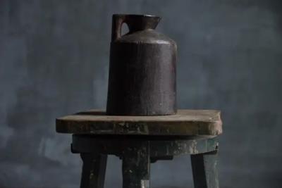 Industrial Primitive Stool France 19th Century