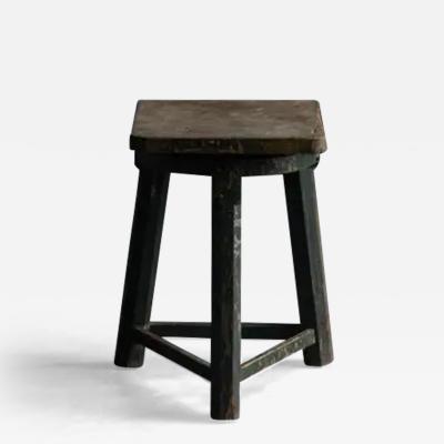 Industrial Primitive Stool France 19th Century