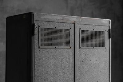 Industrial Steel Cabinet France 1960s