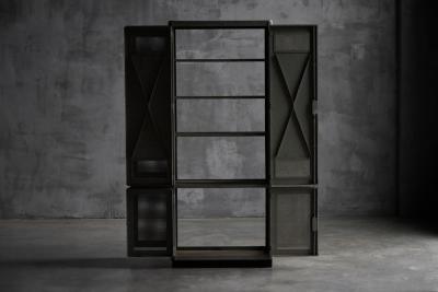 Industrial Steel Cabinet France 1960s