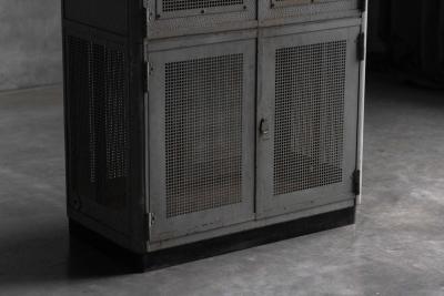 Industrial Steel Cabinet France 1960s
