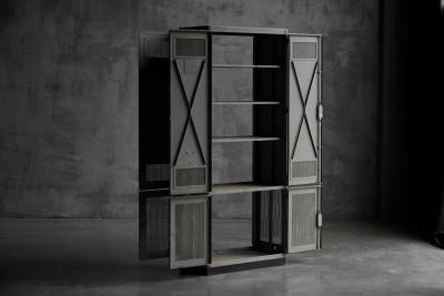 Industrial Steel Cabinet France 1960s