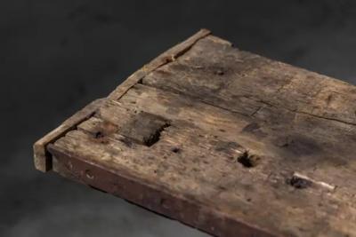 Industrial Wabi Sabi Console Table France 21st Century