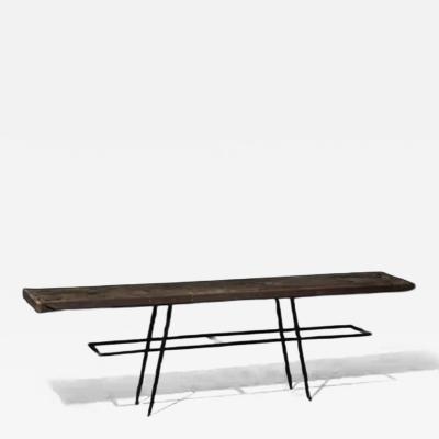 Industrial Wabi Sabi Console Table France 21st Century