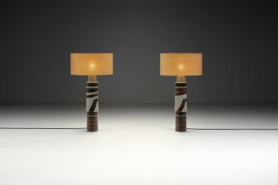 Inger Persson Pair of Floor Lamps by Inger Persson for R rstrand Sweden 1960s