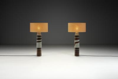 Inger Persson Pair of Floor Lamps by Inger Persson for R rstrand Sweden 1960s