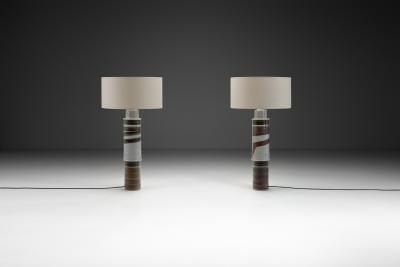 Inger Persson Pair of Floor Lamps by Inger Persson for R rstrand Sweden 1960s