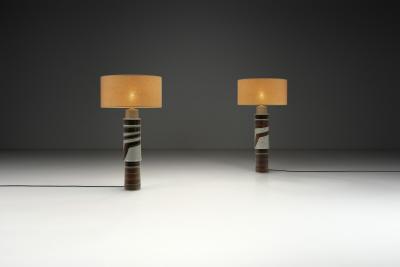 Inger Persson Pair of Floor Lamps by Inger Persson for R rstrand Sweden 1960s