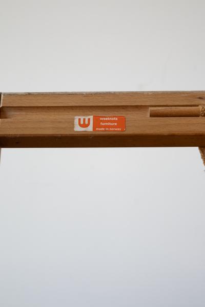 Ingmar Relling Folding Lounge Chairs by Ingmar Relling for Westnofa Norway 1960s