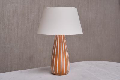 Ingrid Atterberg Ingrid Atterberg Inca Ceramic Table Lamp Upsala Ekeby 1947