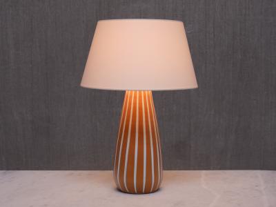 Ingrid Atterberg Ingrid Atterberg Inca Ceramic Table Lamp Upsala Ekeby 1947