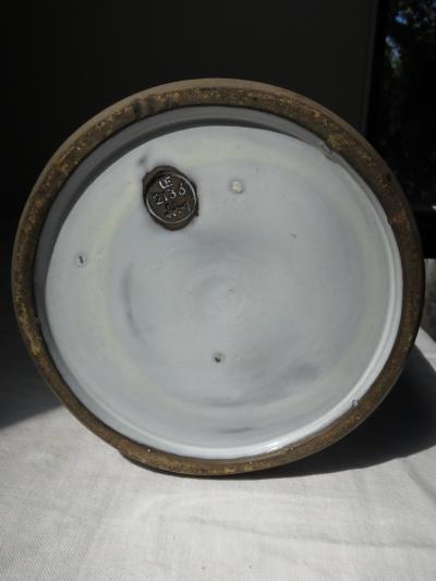 Ingrid Atterberg Tall Ceramic Vase by Ingrid Atterberg Negro Series