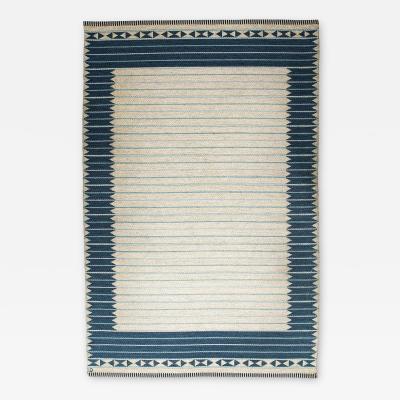 Ingrid Dessau Vintage Ingrid Dessau Flat Weave Swedish Carpet