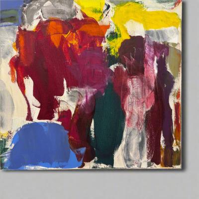 Ingrid Floss 1970 Cologne Germany Painting 2023