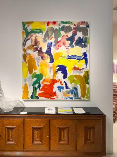 Ingrid Floss 1970 Cologne Germany Painting 2023