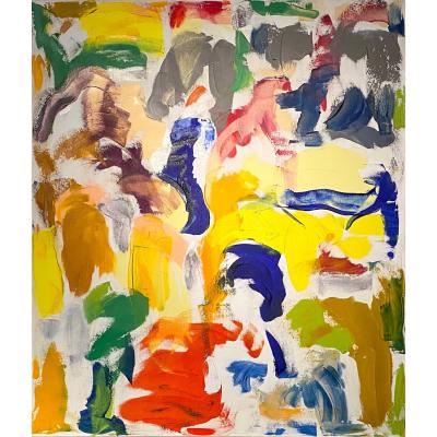 Ingrid Floss 1970 Cologne Germany Painting 2023