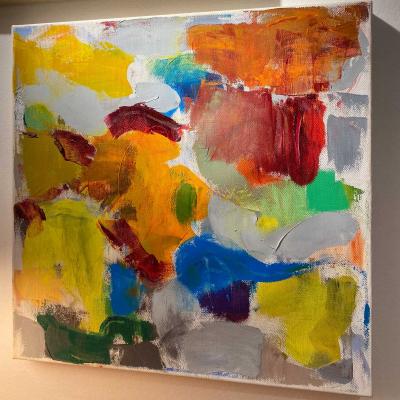 Ingrid Floss 1970 Cologne Germany Painting 2023