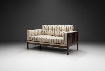 Ingvar Stockum Ingvar Stockum Monte Carlo Two Seater Sofa for Futura M bler Sweden 1960s
