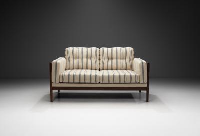 Ingvar Stockum Ingvar Stockum Monte Carlo Two Seater Sofa for Futura M bler Sweden 1960s