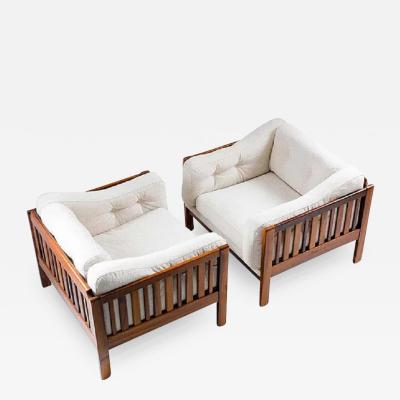 Ingvar Stockum Scandinavian Midcentury Rosewood Lounge Chairs Monte Carlo 1965