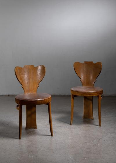 Ingvar Ultveit Pair of Ingvar Ultveit chairs