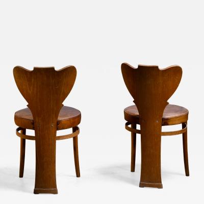 Ingvar Ultveit Pair of Ingvar Ultveit chairs